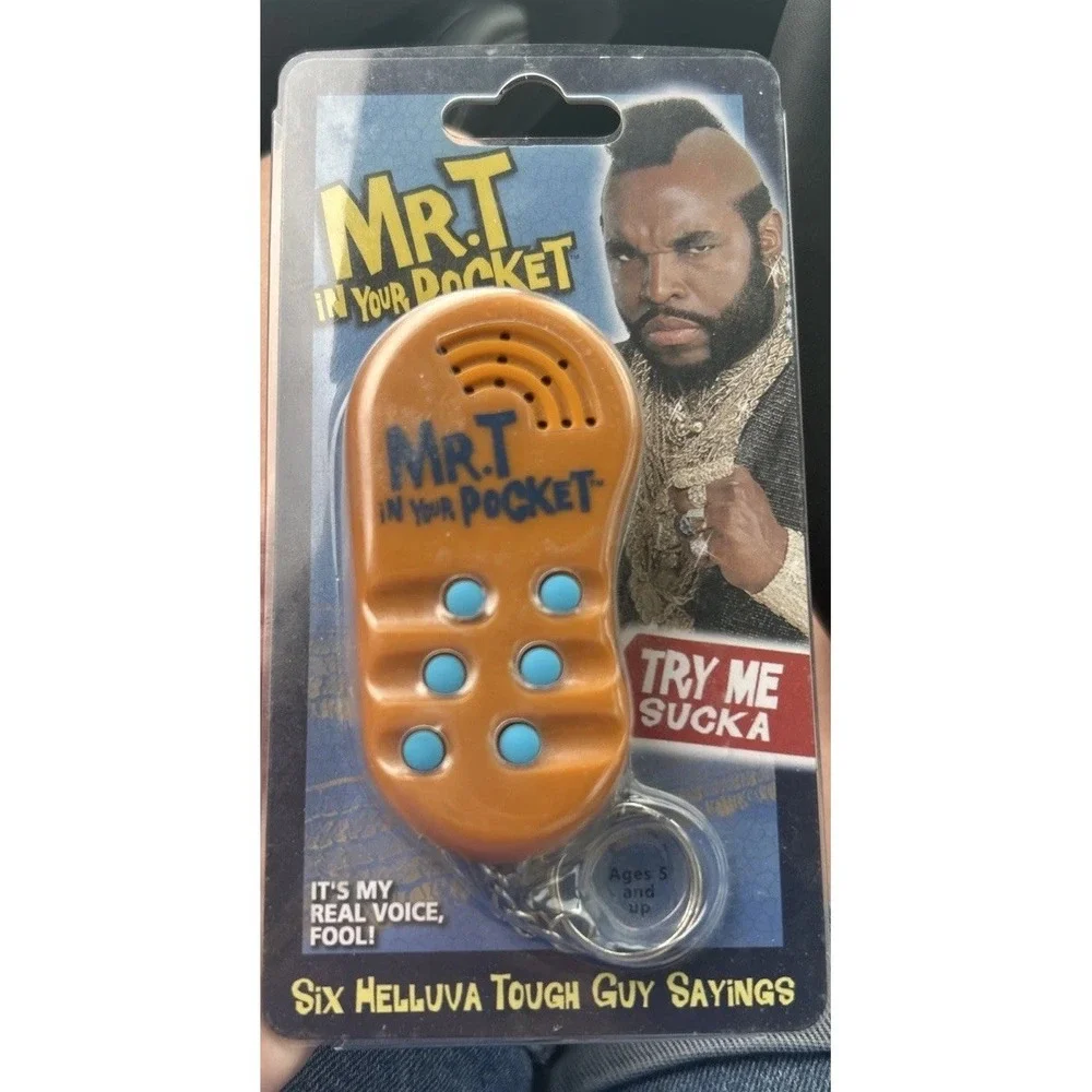 Mr T. in Your Pocket Brand New‎ Autographed. Read